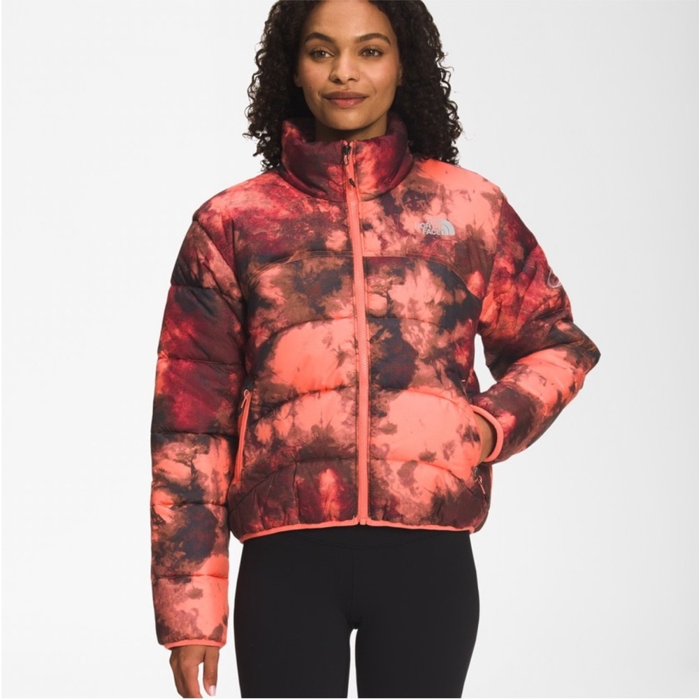 the north face Tie-Dye Puffer Jacket small